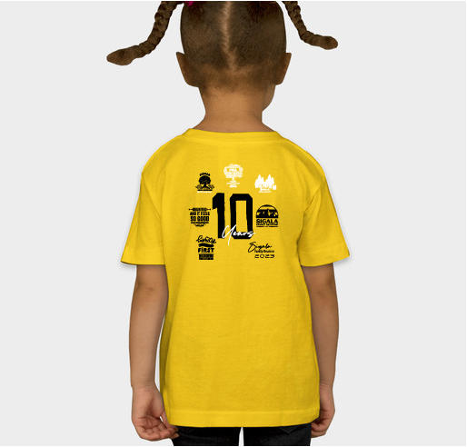 2024 SIGALA FAMILY REUNION Fundraiser - unisex shirt design - back
