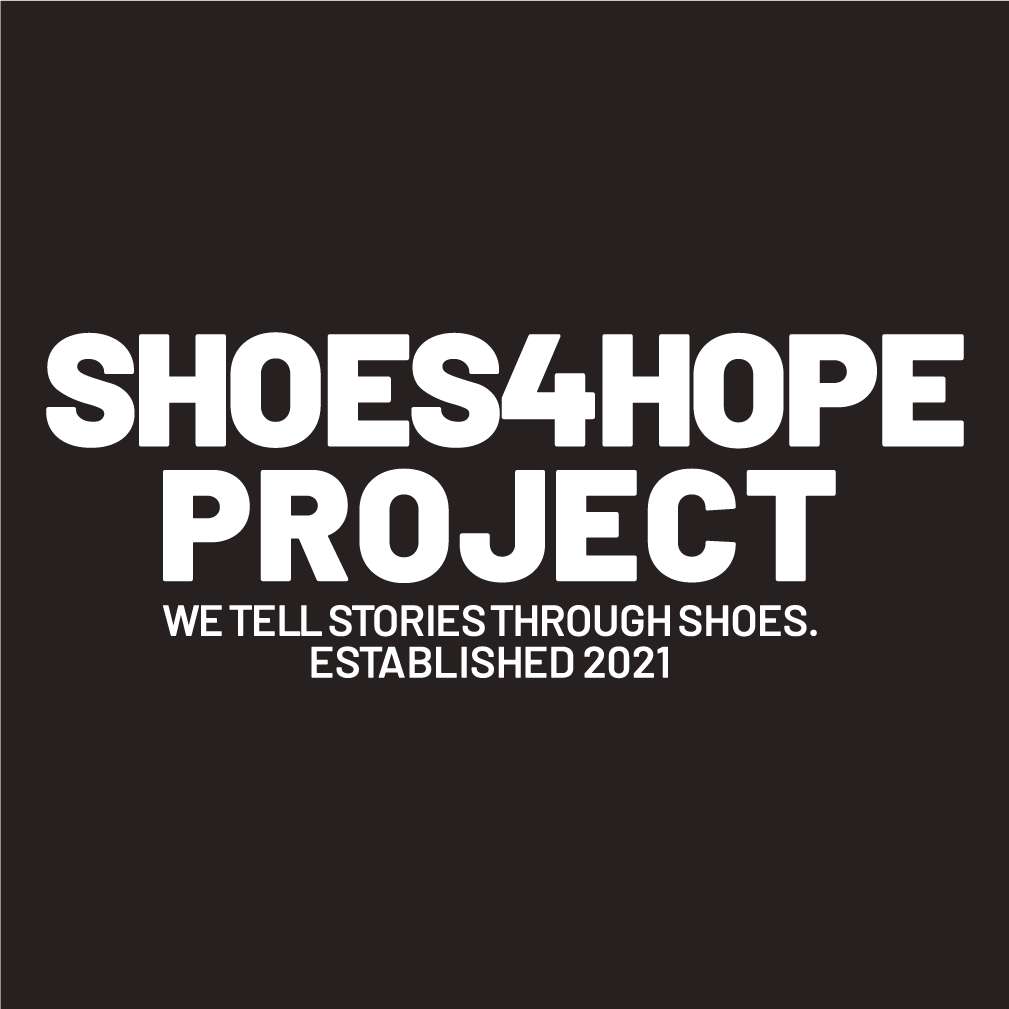 2024 Shoes4Hope Fundraiser shirt design - zoomed