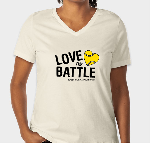 Coach Patty's Healing Heart - Love the Battle! Fundraiser - unisex shirt design - front