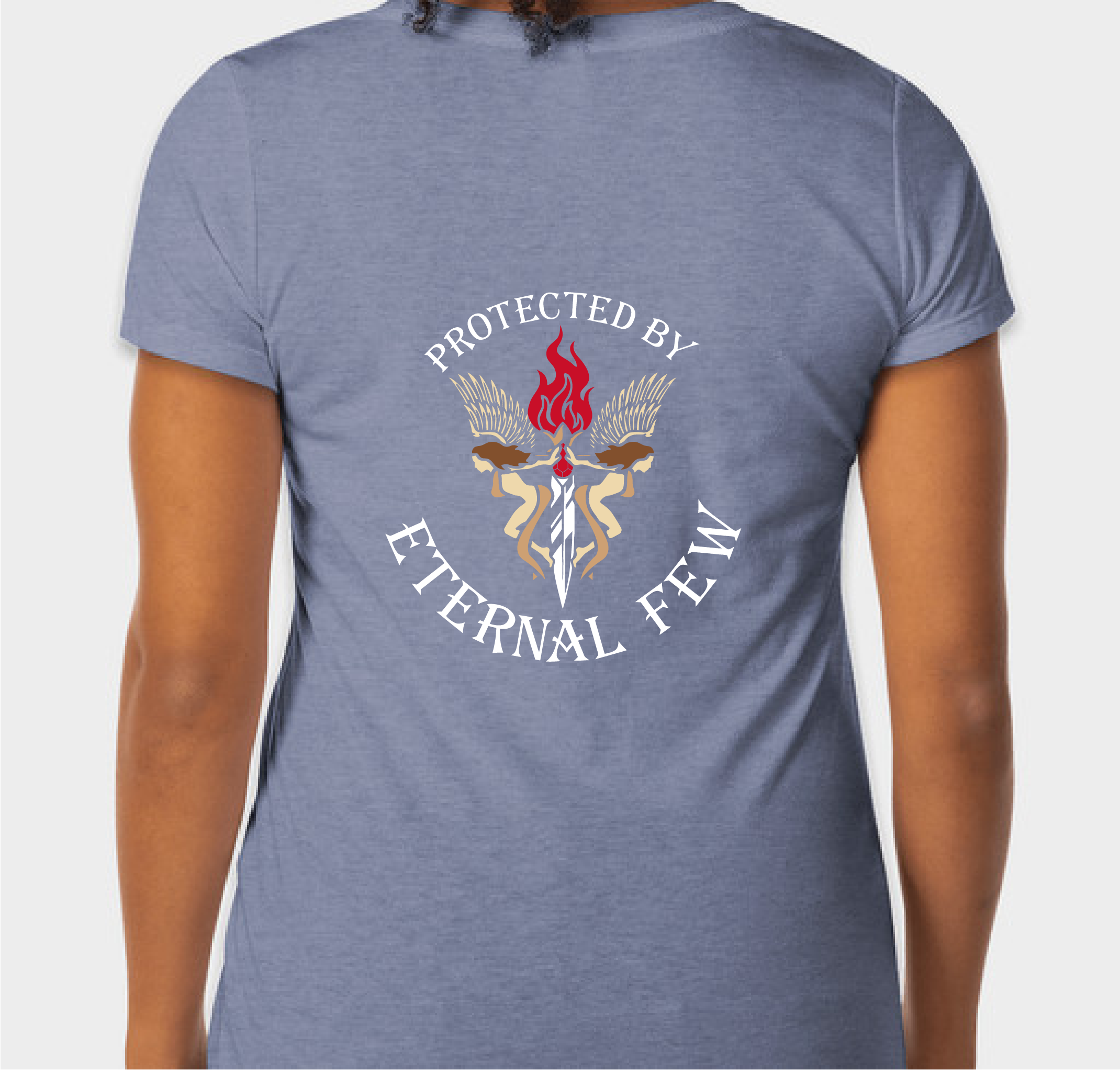 Eternal Ladies Shirts Fundraiser - unisex shirt design - back