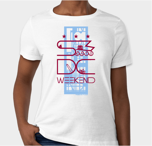 Skate DC Weekend Fundraiser - unisex shirt design - front
