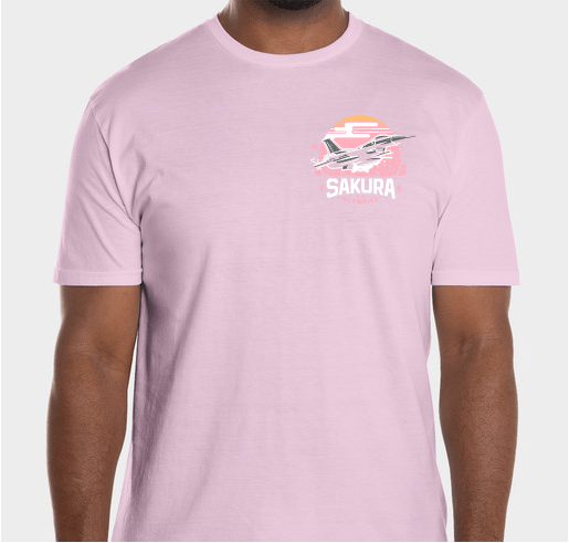 Sakura Olympics Fundraiser - unisex shirt design - front