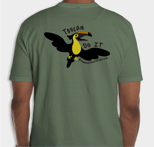 Anillos de Libertad T-shirt Fundraiser Fundraiser - unisex shirt design - back