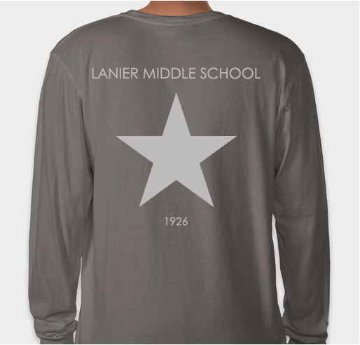 Lanier 1926 Gear Fundraiser - unisex shirt design - back