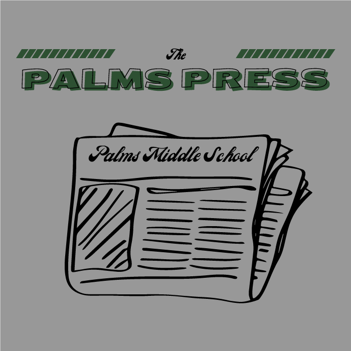 The Palms Press Journalism Elective shirt design - zoomed