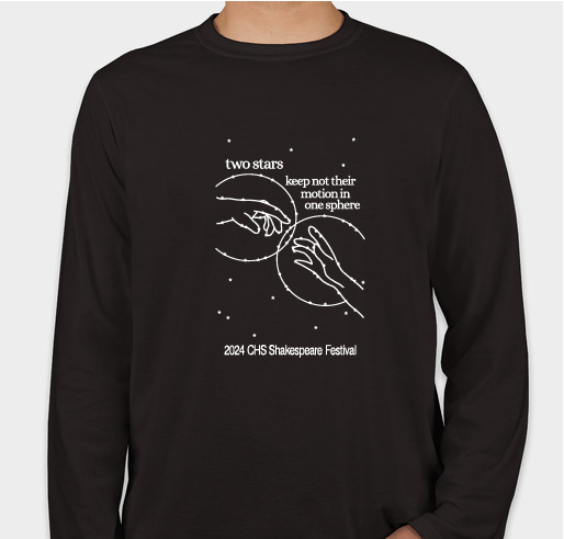 CHS Shakespeare Festival 2024 Fundraiser - unisex shirt design - front