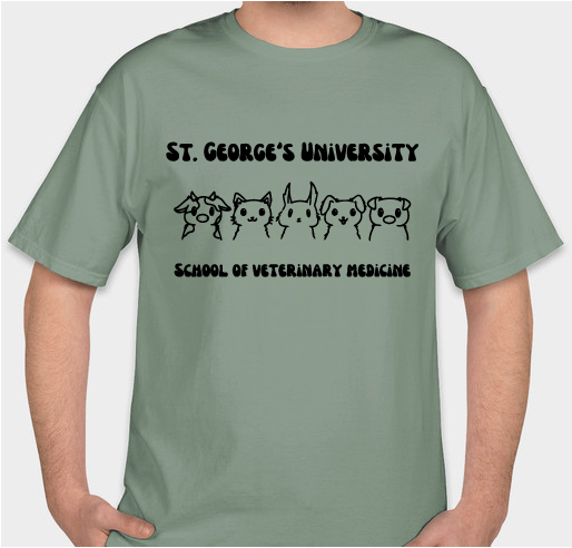 SGU SVM Term 4 Merch Fundraiser Fundraiser - unisex shirt design - front