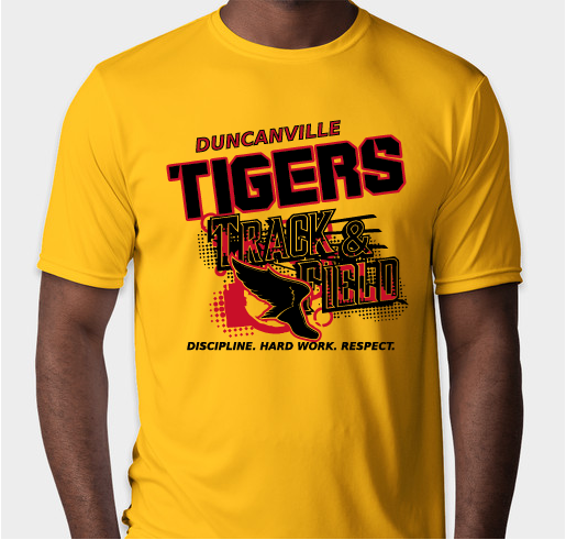 Duncanville Tigers Parents/Fans T-Shirt Sale Fundraiser - unisex shirt design - front