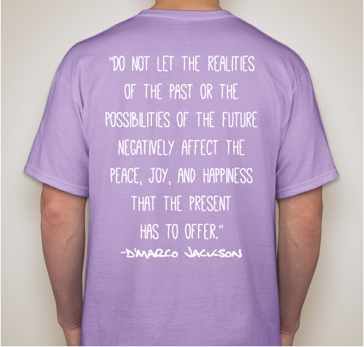 D'Marco Jackson - Fighting the Odds Fundraiser - unisex shirt design - back