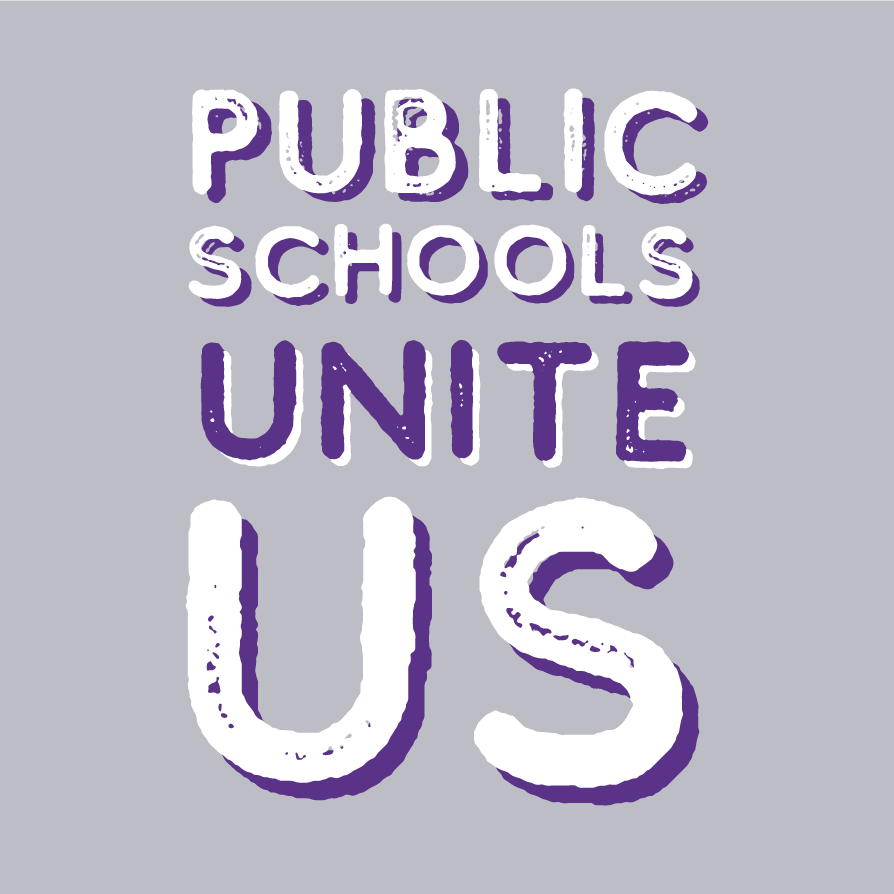 Public Schools First NC! shirt design - zoomed