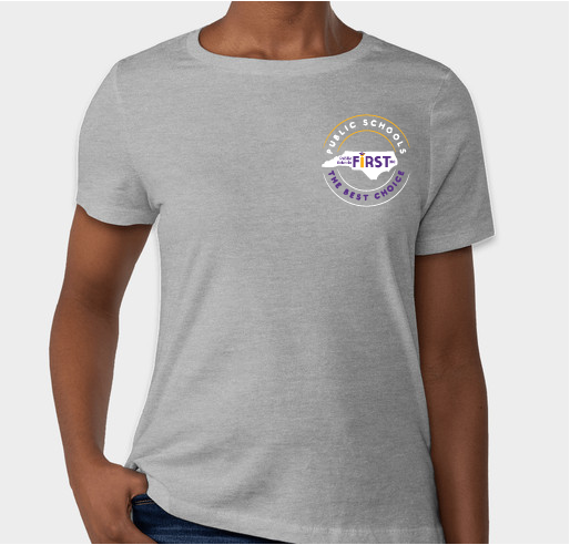 Public Schools First NC! Fundraiser - unisex shirt design - front