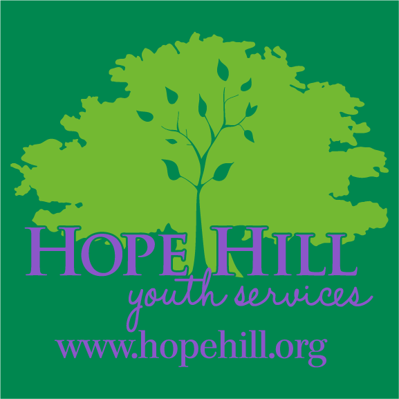Hope Hill Youth Services shirt design - zoomed