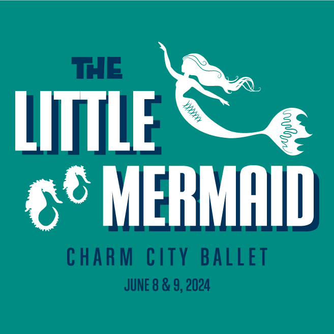 The Little Mermaid Cast T-Shirts shirt design - zoomed