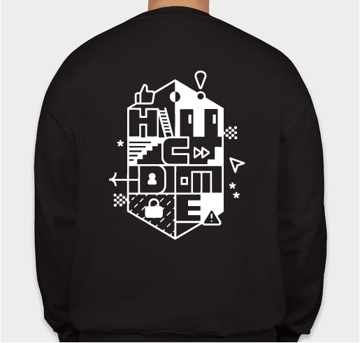 HCDE 2024 Merch Fundraiser - sweatshirt Fundraiser - unisex shirt design - back