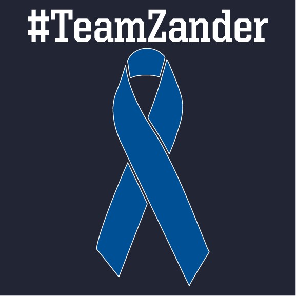 Team Zander shirt design - zoomed