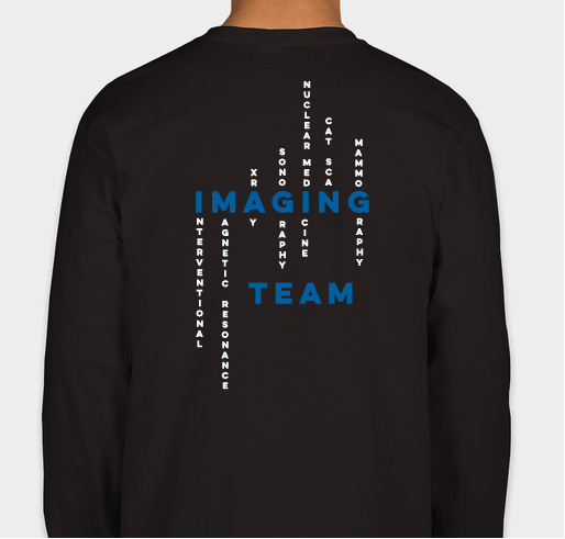 Radiology Tech Week Fundraiser - unisex shirt design - back