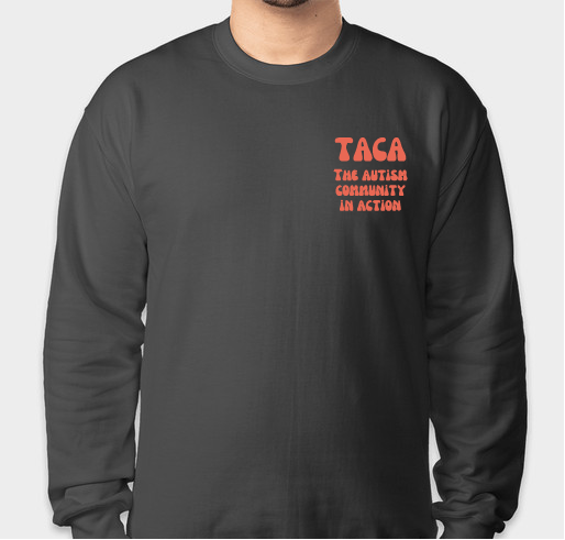 April 2024 - TACA Autism Action Month Fundraiser - unisex shirt design - front
