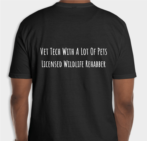 Wear for Wildlife Fundraiser - unisex shirt design - back