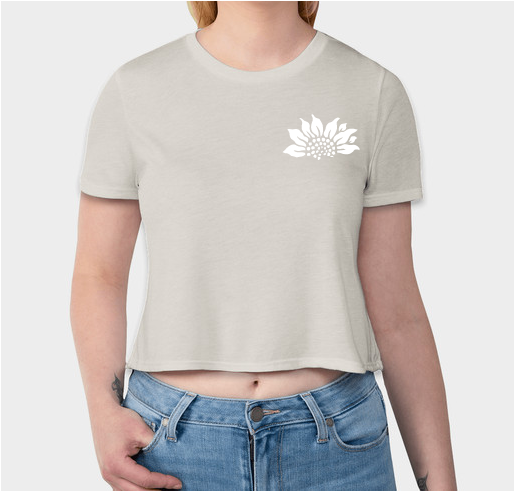 Bella + Canvas Women's Flowy Crop T-shirt