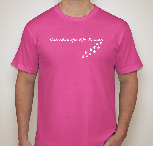 Kaleidoscope K9s rescue fundraiser Fundraiser - unisex shirt design - front