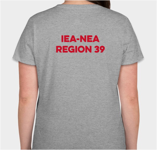 NESPA Strong T-shirts for all! Fundraiser - unisex shirt design - back