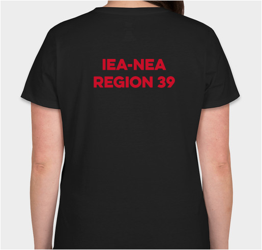 NESPA Strong T-shirts for all! Fundraiser - unisex shirt design - back