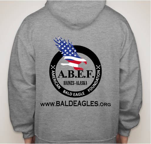 AMERICAN BALD EAGLE FOUNDATION Fundraiser - unisex shirt design - back