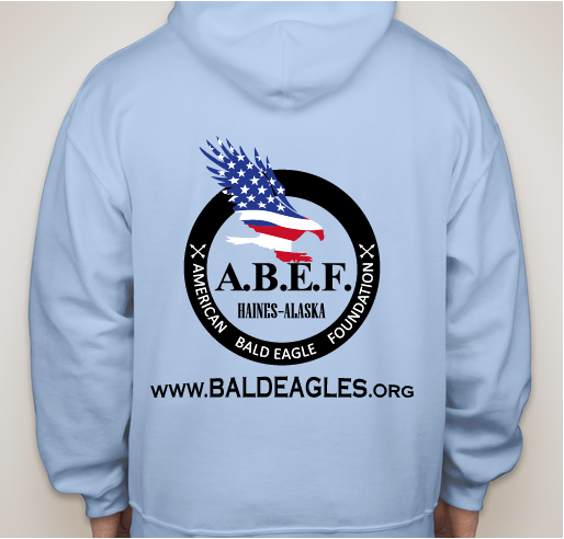 AMERICAN BALD EAGLE FOUNDATION Fundraiser - unisex shirt design - back