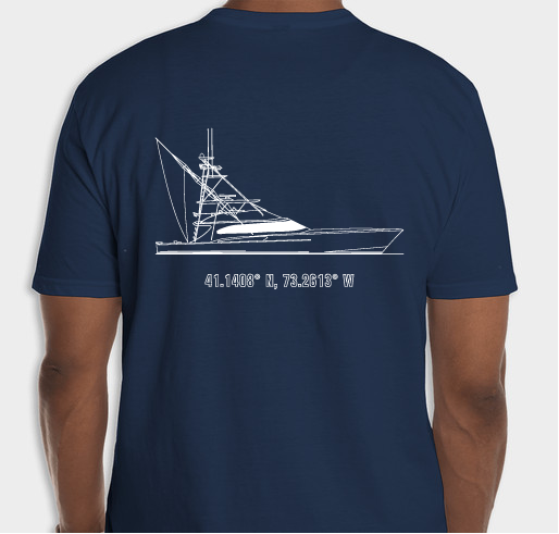 Trident Yacht Management Merch Fundraiser Fundraiser - unisex shirt design - back