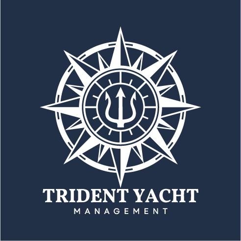 Trident Yacht Management Merch Fundraiser shirt design - zoomed
