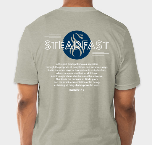 A Heritage of Promise/Steadfast Fundraiser - unisex shirt design - back