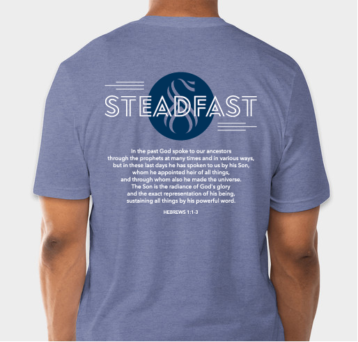 A Heritage of Promise/Steadfast Fundraiser - unisex shirt design - back