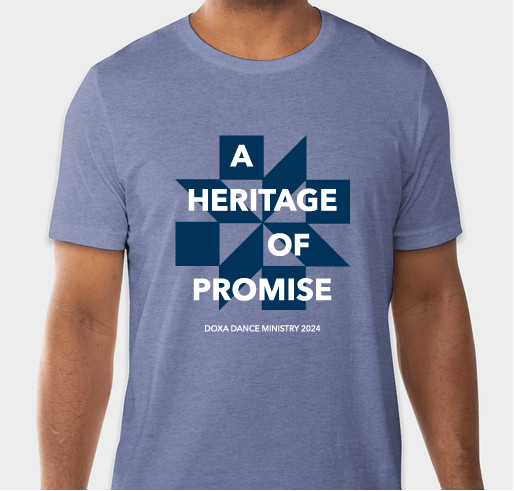 A Heritage of Promise/Steadfast Fundraiser - unisex shirt design - front