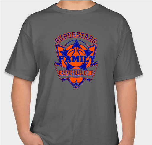Superstars Basketball Club 2024 Fundraiser Fundraiser - unisex shirt design - front