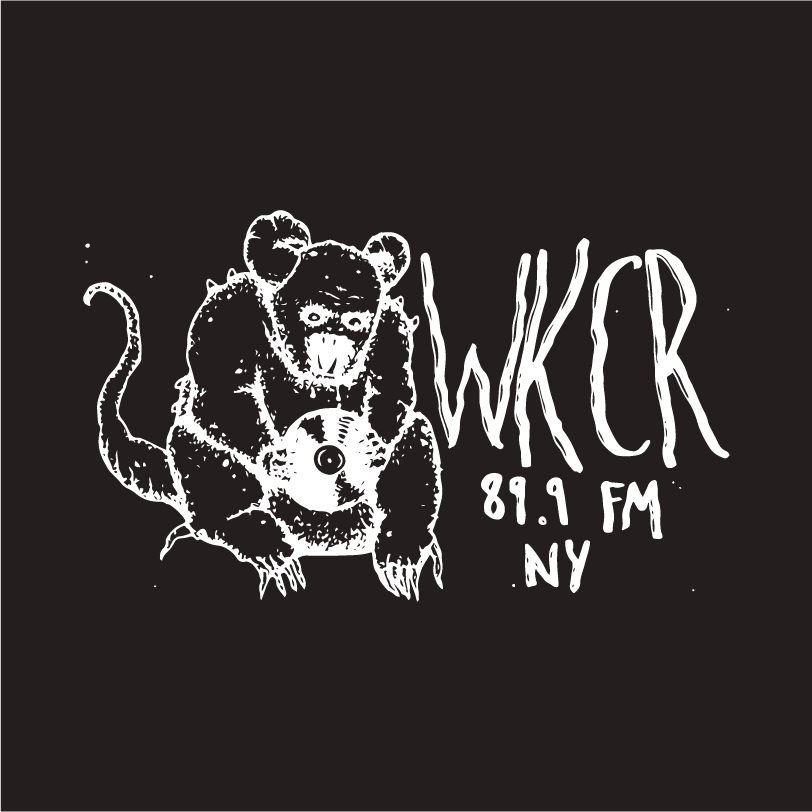 WKCR Rat Sweatshirt shirt design - zoomed