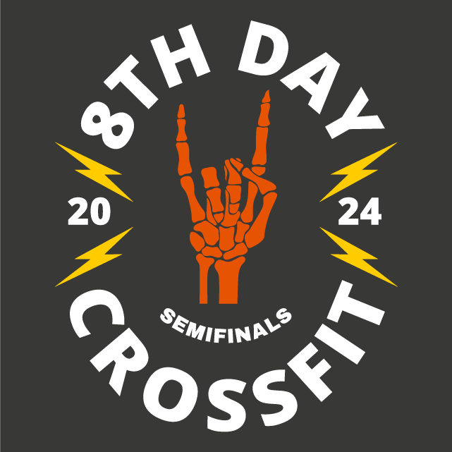 8th Day Semifinals Fundraiser shirt design - zoomed