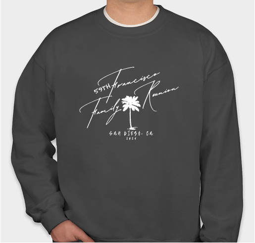 Official 59TH Annual Francisco Family Reunion Swag Fundraiser - unisex shirt design - front