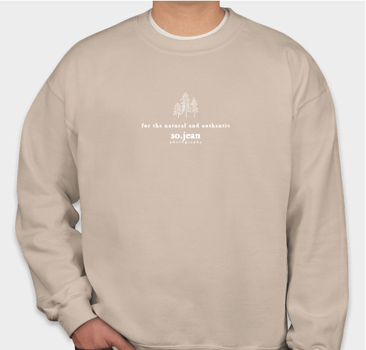 so.jean photography sweatshirts for charity Fundraiser - unisex shirt design - front