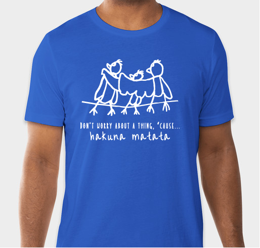 Three Birds Strong Fundraiser - unisex shirt design - front