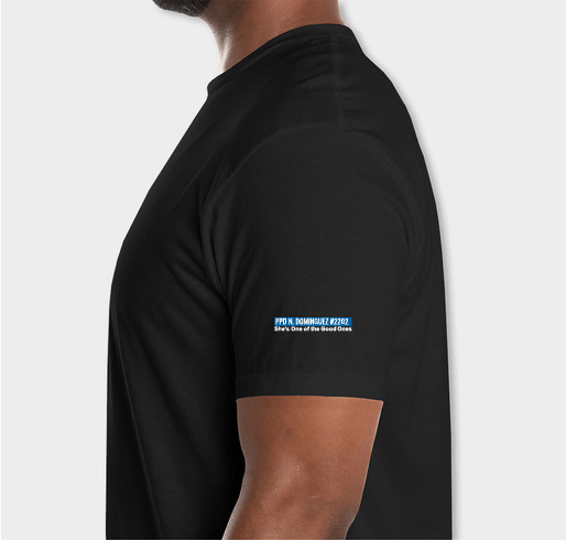 Officer Dominguez shirt design - zoomed