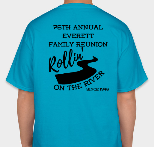 2024 Everett Family Reunion Fundraiser - unisex shirt design - back
