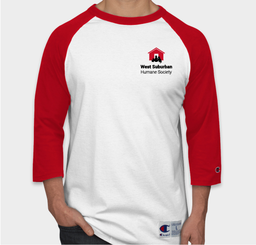 West Suburban Humane Society Merchandise Campaign Fundraiser - unisex shirt design - front