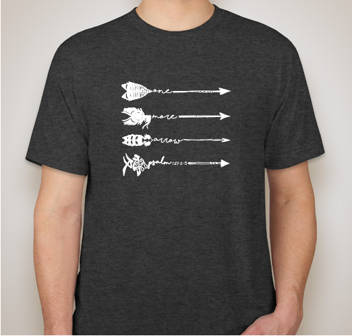 One More Arrow :: Adoption from China Fundraiser - unisex shirt design - front