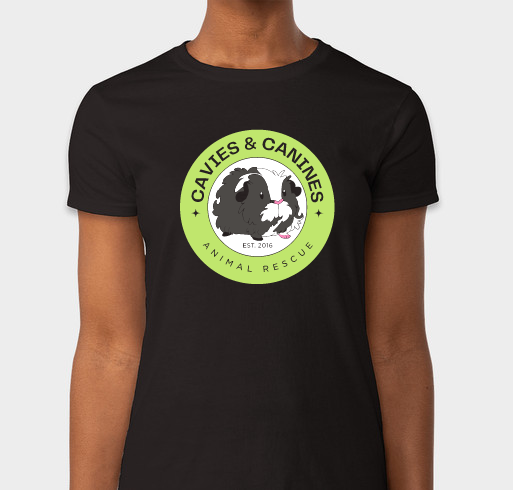 Cavies and Canines Animal Rescue Fundraiser - unisex shirt design - front