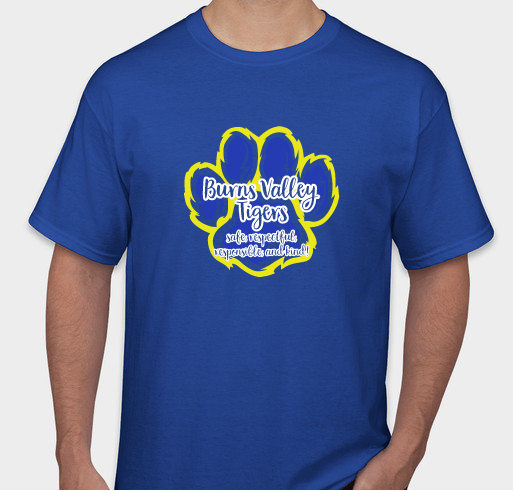 Burns Valley Parent Teacher Club Fundraiser - unisex shirt design - front