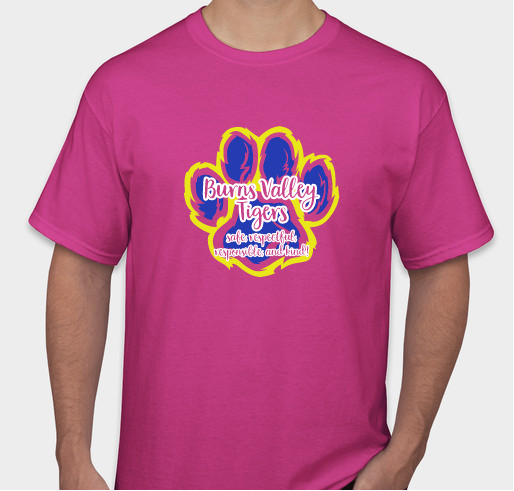 Burns Valley Parent Teacher Club Fundraiser - unisex shirt design - front
