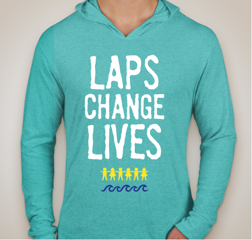 Laps Change Lives! Mickey’s Kids and the Summer 2016 SwimAThon Fundraiser - unisex shirt design - small