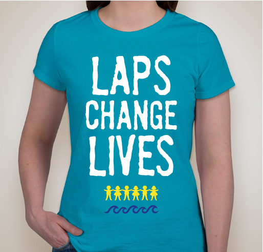 Laps Change Lives! Mickey’s Kids and the Summer 2016 SwimAThon Fundraiser - unisex shirt design - small