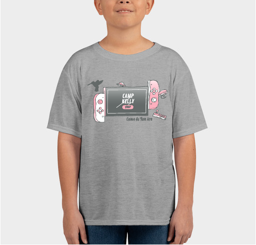 Sport a 2024 Camp Kelly shirt! Logo designed by one of our campers! Fundraiser - unisex shirt design - front