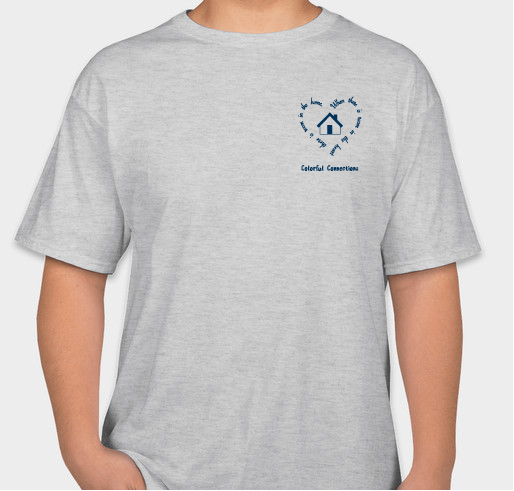 Love is Key! May is National Foster Care Month Fundraiser - unisex shirt design - front